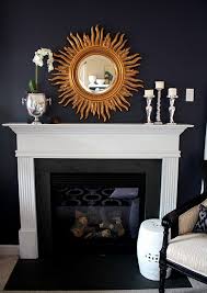 Black And White Fireplace Wall Emily S Tips For Bold Spring Color Centsational Style Fireplace Mantle Decor Home White Fireplace