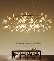 Cheap chandeliers, buy quality lights & lighting directly from china suppliers:led crystal chandelier light modern led circle chandelier lamp hanging lustres led ring lighting home decoration enjoy free shipping worldwide! Lustre Chandelier Lighting Modern Circle Led Creative Bat Branches Leaves Firefly Nordic Style Restaurant Lobby Piece Specifications Price Quotation Ecvv Industrial Products