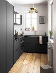 petite cuisine decouvrez toutes nos inspirations elle decoration cuisine mobalpa cuisine moderne armoires de cuisine noirs