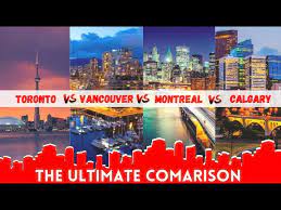 Montreal canadiens game played on april 12, 2021. Toronto V S Vancouver V S Montreal V S Calgary Which Is The Best City To Live Youtube