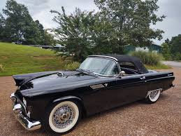 Image result for Black 1955 Thunderbird