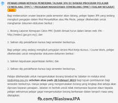 Untuk menyemak, ibu bapa boleh melakukannya dengan melayari laman web saps, singkatan untuk sistem analisis peperiksaan sekolah. Biasiswa Jpa Pemakluman Kepada Penerima Tajaan Jpa Di Facebook