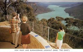 Lake Burragorang Lookout Postcard Lake Postcard Scenes