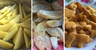 Resep kentang goreng frozen food mudah banget ala mcd dan kfc, garing diluar lembut didalamподробнее. Buat Sendiri Cheesy Potato Wedges Ala Kfc Di Rumah Lebih Jimat Sedap Baru Puas Makan Keluarga