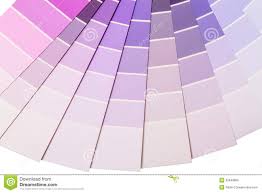 Purple And Lilac Color Range Stock Image Image Of Purple