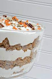 Carrot Cake Trifle Recipe Trifle Recipe Desserts Dessert Recipes