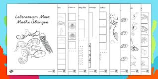 Welche assoziationen ruft dieses bild hervor? Lebensraum Meer Mathe Ubungen Arbeitsblatter