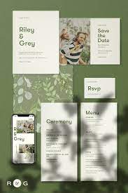 Modern Elegant Wedding Invitations Save The Dates Wedding Invitation Website Wedding Website Wedding Website Design