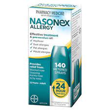 Nasonex Allergy Non Drowsy 24 Hour Nasal Spray 140 Sprays Dds