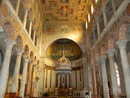 Fu costruito intorno al 350 circa, come mausoleo di costantina, figlia di costantino. S Agnese Fuori Le Mura Romasegreta It