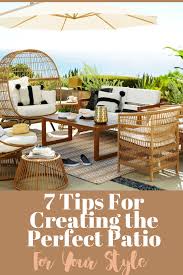 The Best Patio Ideas For Every Style Chaylor Mads In 2020 Patio Loveseat Wicker Patio Chairs Wood Patio