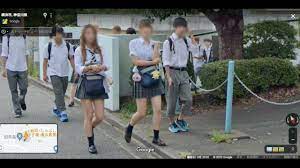 09 グーグルマップストリートビュー jk 女子高校生 制服美少女google map street view japanese school  uniform - YouTube