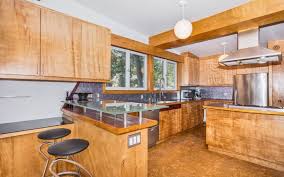 If the kitchen floor receives direct sunlight, consult flooring suppliers or manufacturers for help with choosing the best cork product and color to resist fading. Photo 11 Of 28 In Classic Mid Century Modern Home For Sale Dwell