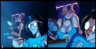 Gaz and Dib Porn comic, Rule 34 comic, Cartoon porn comic - GOLDENCOMICS