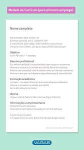 Como criar um currículo interessante para o primeiro emprego? Modelo De Curriculo Para Primeiro Emprego Curriculo Primeiro Emprego Curriculo Primeiro Curriculo