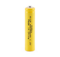 Exell AAA 1.2V 300mAh NiCD Rechargeable Button Top Assembly Cell Battery