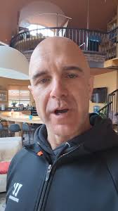 A lot of players are quick and strong with the puck, so just learning how  to use my brain out there."