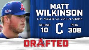 Matt Wilkinson, Canadian Pitcher from Central Arizona, Drafted by Guardians 