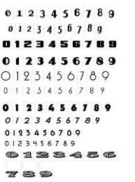 Numeral Tattoo Fonts Best Tattoo Designs Tatuagem De Numeros Fontes Para Tatuagem Tatoo Numeros