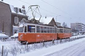 Trams In Geneva Geneva Snow Public Transport
