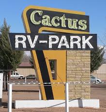 So, whether you are driving route 66 in a restored corvette convertible, another 1950s classic, or a sleek new suv, enjoy the road trip! File Cactus Rv Park Tucumcari Nm Sign From W Jpg Wikipedia