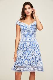 Tadashi Shoji Miya Lace Cocktail Dress Dentelle