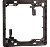 Wall Plate Mounting Bracket for Class 2 Wiring, Dual Gang