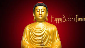 Flat style illustration of buddha. Happy Buddha Purnima Hd Images 1366 768 Buddha Purnima