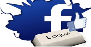 Image result for log out of facebook account