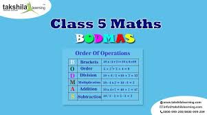 Bodmas Rules Important Topic Of Cbse Class 5 Maths Bodmas Mathematical Expression Math