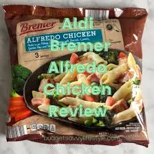 Our nutritionist breaks down what to look for and the best healthy frozen meals. Aldi Product Review Bremer Alfredo Chicken Budget Savvy Lifestyle