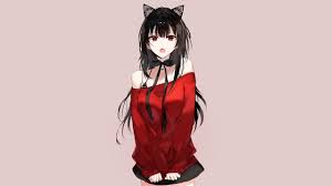 25 hottest anime girls of 2020 who will melt you! Download 1280x720 Wallpaper Red Top Hot Anime Girl Original Hd Hdv 720p Widescreen 1280x720 Hd Image Background 7438