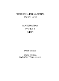 Contoh soal ujian nasional 2019 matematika smp mts materi aritmetika sosial from www.amongguru.com. Top Pdf Soal Matematika Smp Pangkat Tak Sebenarnya 123dok Com