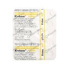 Vitamin e is a generic term. Evion 600 Mg Capsule 10 Uses Side Effects Dosage Composition Price Pharmeasy