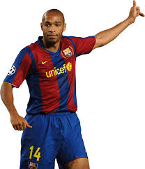 Henry and fabregas weren't struggling in barcelona cause they were top class players. Thierry Henry Football Render 78059 Footyrenders