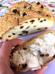 Easy Irish Soda Bread Recipe With Raisins No Buttermilk Needed Recipe Raisin Recipes Irish Soda Bread With Raisins Recipe Irish Soda Bread Recipe