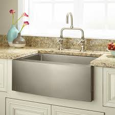 Zuhne 24 Inch Farmhouse Apron Deep Single Bowl 16 Gauge Stainless Steel Luxury Kitchen Sink Apron Front Stainless Steel Kitchen Sink Sink Luxury Kitchen Design