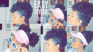 Check out these trending hair accessories that you can style your short hairstyles with! Super Cute Easy Hairstyles For Short Natural Hair Youtube