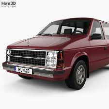 Dodge Caravan 1984 3d Model Vehicles On Hum3d En 2020 Camionetas