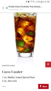 Pin By Miss Molly Margarat On Imma Buy You A Drank Diet Cola Spiced Rum Food