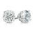 4 Prong Martini Setting Diamond Earrings