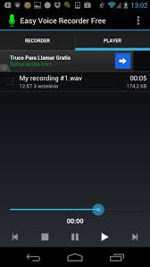 Record classes and lectures with clear quality, even when the teacher is not right in front of you. Easy Voice Recorder Para Android Descargar