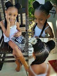 Like black boys, the black girls also have very few options when it comes to styling their hair. Little Girl Hairstyles Black Kids Hair Style Kids