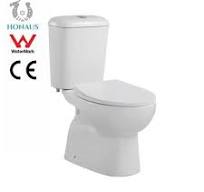 S/P Trap Two Piece Toilet Bowl Dual Flush Water Closet OEM ODM Available