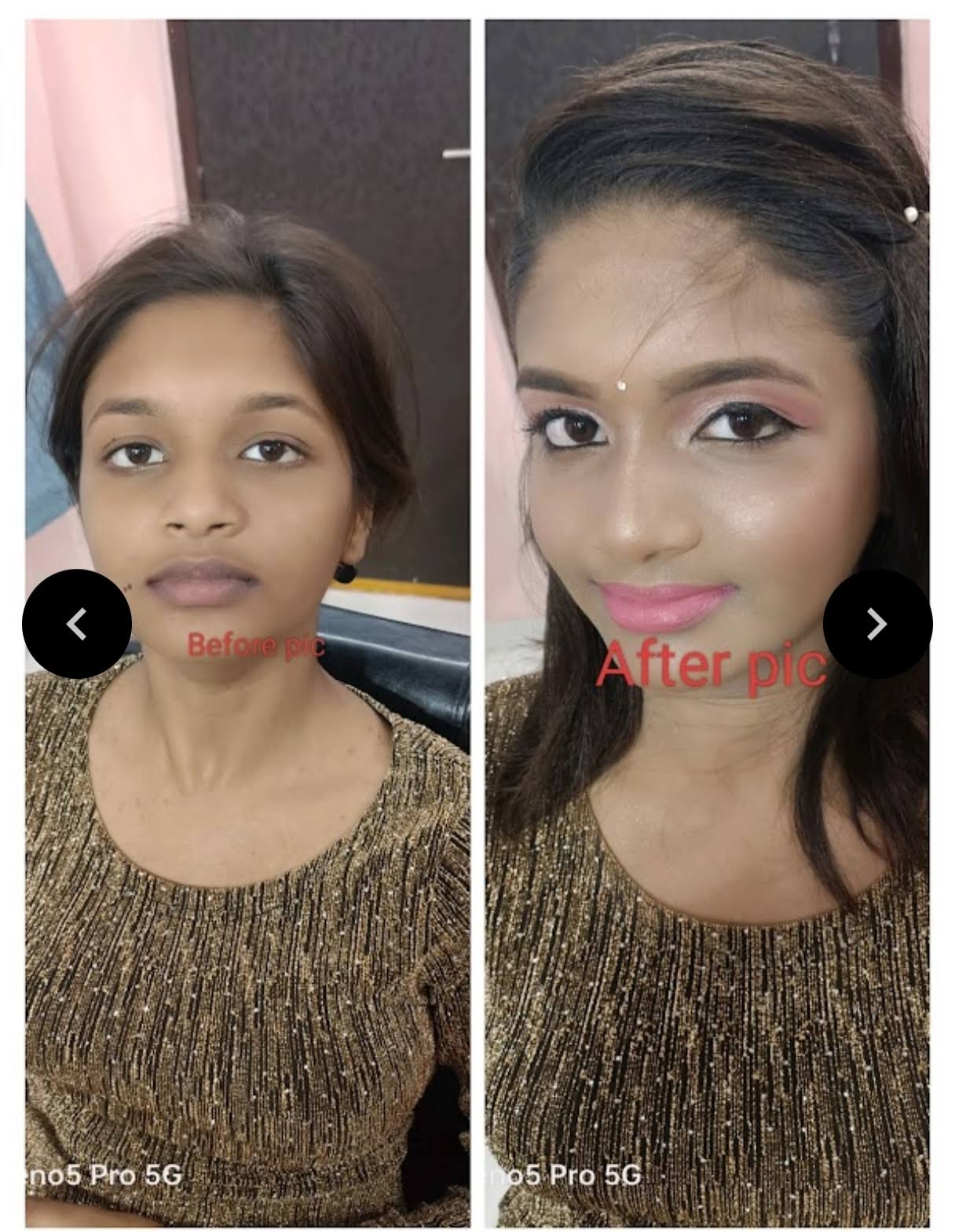 Makeup service product image