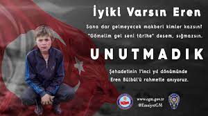 Последние твиты от eren bülbül (@erenbulbull06). Turk Polis Teskilati On Twitter Eren Bulbul U Sehadetinin 1 Inci Yil Donumunde Rahmetle Aniyoruz Iyikivarsineren