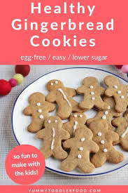 Easy Gingerbread Cookies To Bake With The Kids Allergy Friendly Recipe Healthy Gingerbread Cookies Easy Gingerbread Cookies Gingerbread Cookies