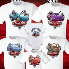 Birthday Party Cars T Shirt Design For Family Pin On Party Ideas