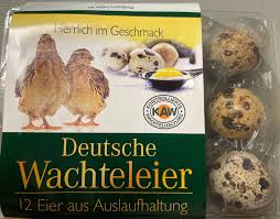Diese box besteht aus 2, weide erdspieß. Wachteleier 12 Eier