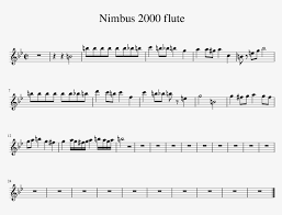 Our sheet music collection includes 500+ original arrangements of famous composer masterworks, traditional songs, classic pop/rock songs, bible songs and hymns, christmas carols, and original works. Nimbus 2000 Flute Sheet Music 1 Of 1 Pages We Are Number One Sheet Music Easy Transparent Png 850x1100 Free Download On Nicepng